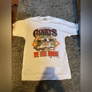 San Francisco Giants Short Sleeve Shirt Size Large